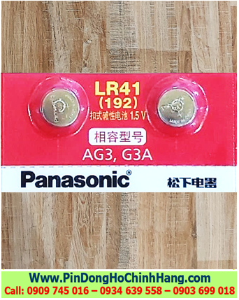 Pin Panasonic LR41 AG3 192